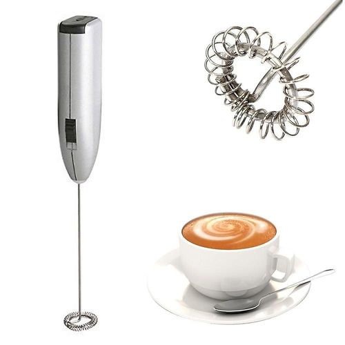 Mousseur à lait électrique ultra-silencieux ¿ Appareil portatif pour lattes, cappuccinos et boissons onctueuses ¿ Facile à nettoyer
