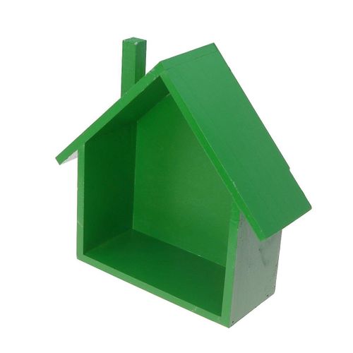 Charmante Petite Étagère Murale En Bois En Forme De Maison - Rangement Et Décoration Polyvalents Pour La Maison, Le Bureau Ou Le Dortoir