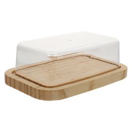 Beurrier Et Plateau De Rangement Hermétiques En Acrylique Pour Fromages - Durable, Élégant, Facile À Nettoyer, Parfait Pour La Maison Et Les Restaurants