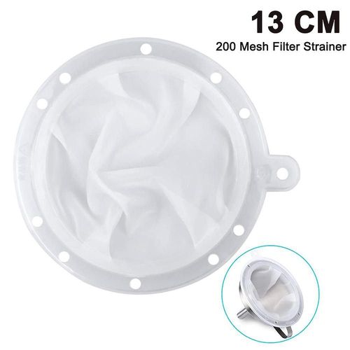Filtre Entonnoir De Cuisine De 5 Pouces - Tamis En Nylon À Mailles 200 Et 400 Pour Jus, Vin, Lait Et Plus Encore - Facile À Nettoyer Et Sûr