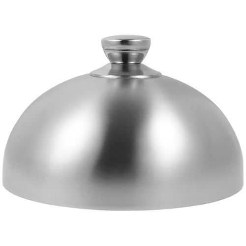 Cloche Alimentaire En Acier Inoxydable - Couvercle Pour Faire Fondre Le Fromage, Support Pour Gâteaux, Couvercle Pour Steak Et Plat - Accessoire De Cuisine Durable Et Élégant