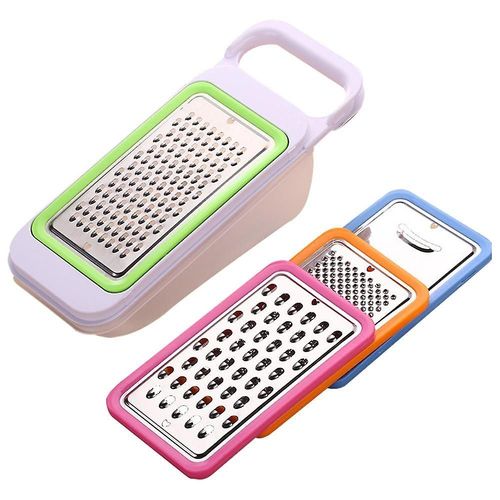 Ensemble D'ustensiles De Cuisine Tout-En-Un Pour Râper, Trancher Et Ranger - Multicolore, Compact, Facile À Nettoyer, Préparation Polyvalente Des Aliments