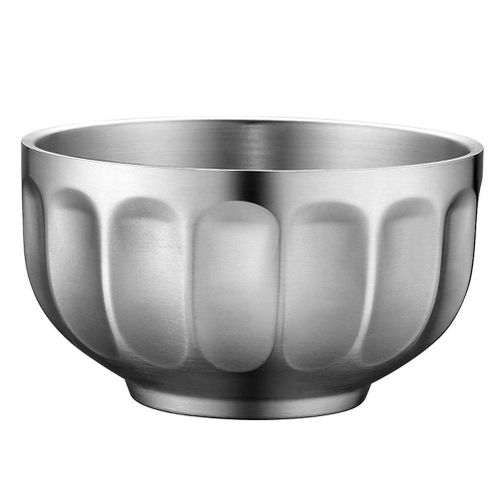 Bol À Nouilles En Acier Inoxydable 304 De Qualité Supérieure - Design Durable À Double Couche Pour Les Repas Chauds, Parfait Pour La Maison Et Les Cadeaux