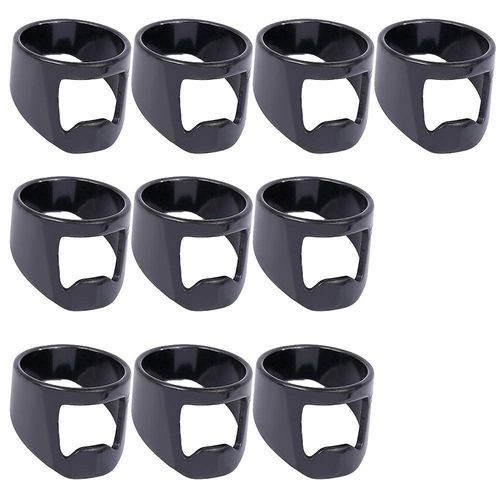 Lot De 10 Décapsuleurs À Anneau En Acier Inoxydable ¿ Tire-Bouchons Élégants, Durables Et Portables Pour Une Ouverture Facile De La Bière