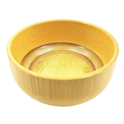 Bol Élégant En Bambou Naturel Pour Salade, Soupe Et Nouilles - Récipient De Cuisine Élégant - 10 Cm