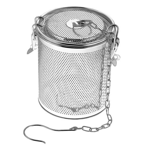Passoire à thé en acier inoxydable de qualité supérieure - Infuseur durable pour thé en vrac, herbes et épices - Outil de filtrage efficace