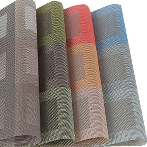 Sets De Table Rétro En Coton Et Lin Durables ¿ Sets De Table Antidérapants, Résistants À La Chaleur Et Festifs Pour Les Fêtes De Fin D'année