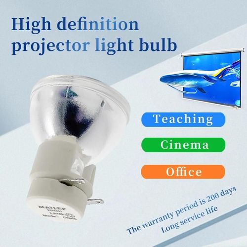 Applicable à Vivitek D551 D552 D554 D555 D556 D557W D555WH D557WH DH558 DH559 Projecteur P-VIP à lumière nue 190/0.8 E20.8 CHINA Aucun