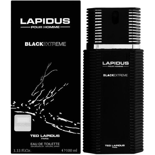 Kgabery-Lapidus Pour Homme Black Extreme De Eau De Toilette Vaporisateur 100ml 