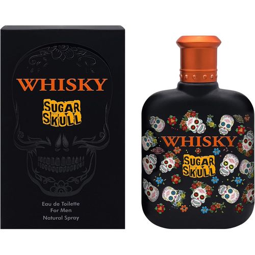 Kgabery-Whisky Sugar Skull ¿ Eau De Toilette 100 Ml ¿ Vaporisateur ¿ Parfum Homme ¿ 
