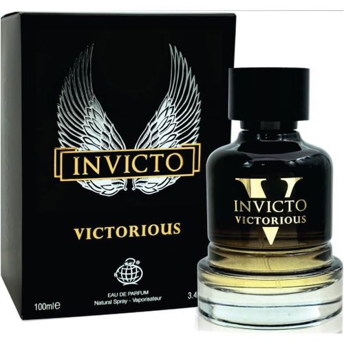 Kgabery-Invicto Victorious Parfum Pour Homme | Eau De Parfum Invictus Edp 100 Ml | Parfum Citron Et Vanille | Fabriqué À Dubaï Par 