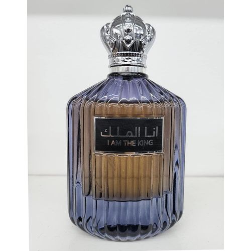 Kgabery-Ard Al Zaafaran Eau De Parfum Authentique I Am The King D¿Ard Al Zaafaran-Fragrance Orientale-Notes De Thé Gris, Bergamote Et Boisées-100 Ml 