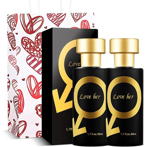 Kgabery-2pc50ml Parfum Pheromone Pour Homme, Eau De Parfum Au Pheromone Homme Et Longue Durée 
