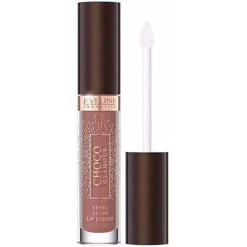 Kgabery-Choco Glamour Vinyl Gloss Lip Liquide N02 4,5 Ml, Chocolat Cerise Foncé 