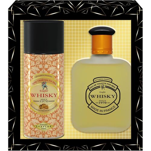 Kgabery-Whisky Coffret Eau De Toilette 100 Ml + Déodorant 150 Ml, Vaporisateur, Spray, Parfum Homme, Cadeau 