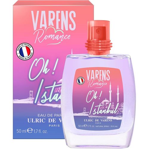 Kgabery-Eau De Parfum Varens Romance Oh! Istanbul-Chypre, Fleuri, Musqué-Parfum Femme-Vaporisateur-Made In France-50 Ml 