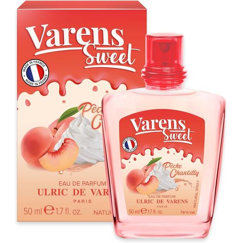 Kgabery-Eau De Parfum Varens Sweet Pêche Chantilly-Gourmand, Fruité, Pêche, Lacté-Parfum Femme-Vaporisateur-Made In France-50 Ml 