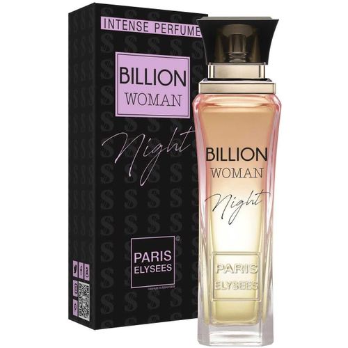 Kgabery-Billion Woman Night-Eau De Parfum Femme-Fruitée Et Florale-Bergamote De Calabre, Bourgeon De Cassis, Litchi Et Framboise-Vaporisateur Parfum-100ml 
