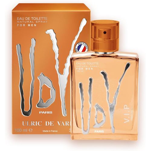 Kgabery-Eau De Toilette Udv Vip-Boisé, Marin, Agrumes Pétillants-Parfum Homme-Vaporisateur-Made In France-100 Ml 
