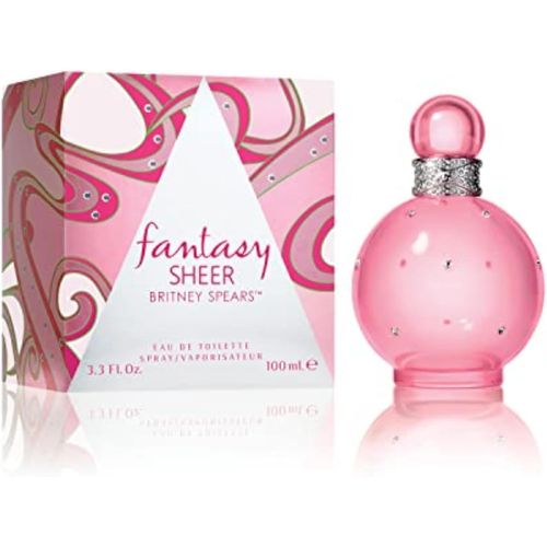 Kgabery-Fantasy Sheer-Eau De Toilette Pour Femme-Spray Vaporisateur-Senteur Orientale Et Gourmande-Parfum Pétillant Et Séduisant-100 Ml 