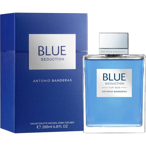 Kgabery-Antonio Perfumes-Blue Seduction-Eau De Toilette Spray Pour Hommes-200 Ml 