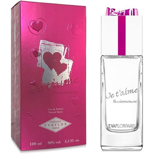 Kgabery-Je T'aime Passionnément ¿ Eau De Parfum 100 Ml ¿ Vaporisateur ¿ Parfum Femme ¿ 