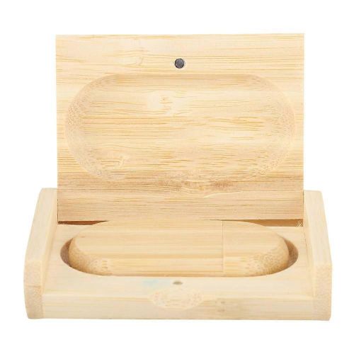 Coquille en bois de bambou USB 2.0 Flash Memory Drive Clé de stockage avec boîte U Disque (128G)