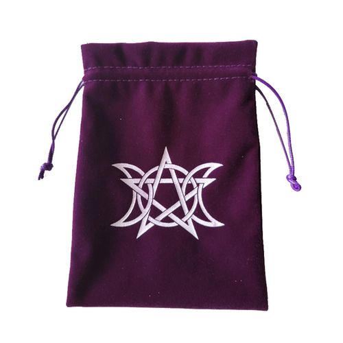 Rectangle Tarot Pendule Divination Speelkaarten Tarot Cartes De Jeu Velvet Pouch