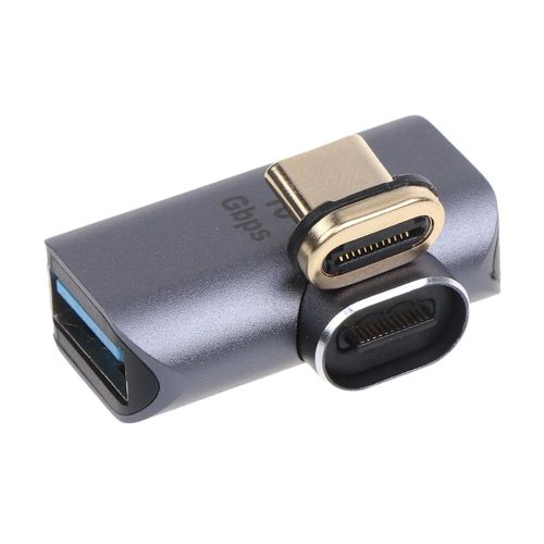 Adaptateur Mini USB 3.1 Type C Magnétique USB C Mâle vers USB 3.0 Femelle Adaptateur OTG