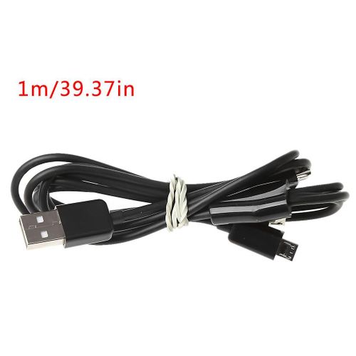 1 à 3 Répartiteur USB Mâle vers 3 Micro USB Mâle Connecteur Chargement Câble De Synchronisation Des Données