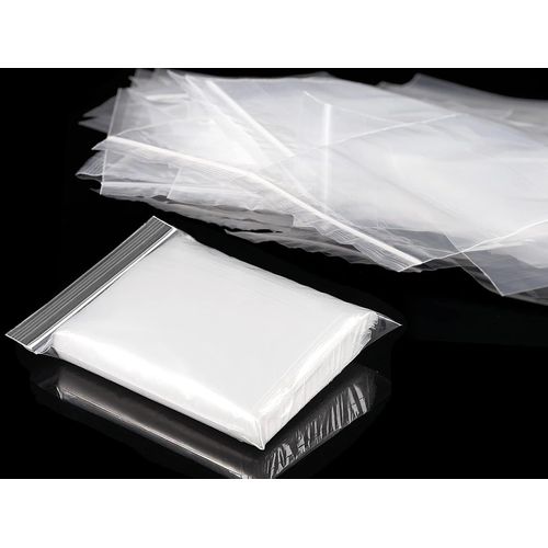 Gothicana By Emp100 Pièces Sachets Plastiques Refermables 20 * 15cm Sachet Plastique Transparent Petits Sac Zip Pochon Plastique Stockage Pour La Cuisine Loisirs Créatifs Perles Échantillons Biscuits