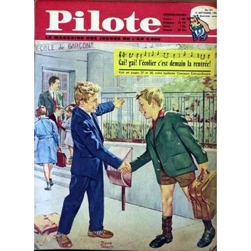 Pilote N° 151 Du 13/09/1962