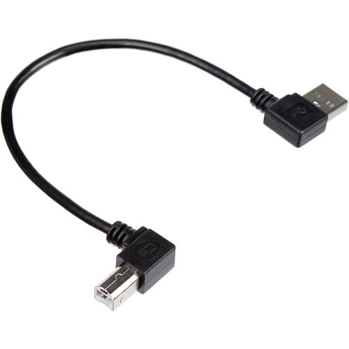 KGABERY-Câble Adaptateur Usb A Vers Usb B-Coudé À 90° Vers Angle De 90°-22 Cm