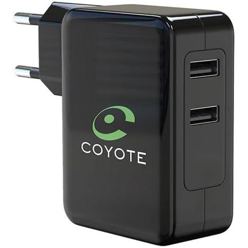 Kgabery-Chargeur Secteur 2 Usb¿Chargement Simultané De 2 Appareils Sur Prise Muralecâble Usb Vers Micro Usb Inclus¿Compatible Avec Mini, S, Nav, Nav+, Et Smartphones