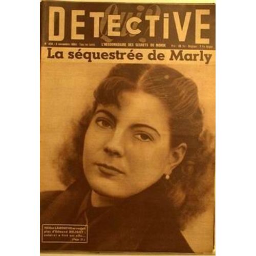 Qui Detective N° 436 Du 08/11/1954