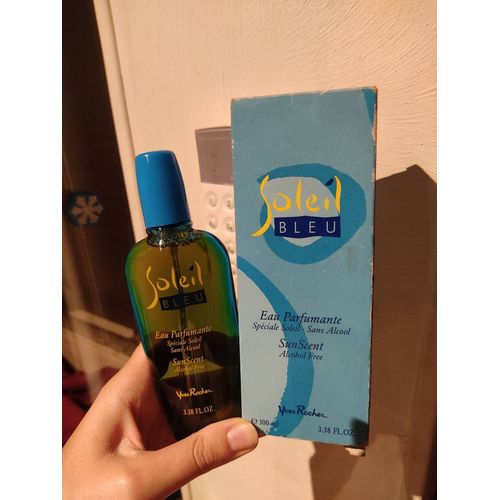 Parfum Eau De Toilette Parfumante Soleil Bleu Yves Rocher Spray 100 Ml+ Boîte 