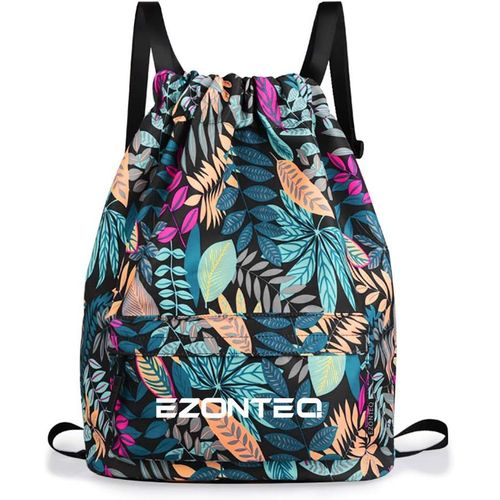 Horsky Sac À Dos D'Écolier Légère Sac À Bandoulière, Sac De Gym, Sac De Sport Avec Pochette Pour Étudiants Garçon Filles Livre Ordinateur Portable Voyage Camping