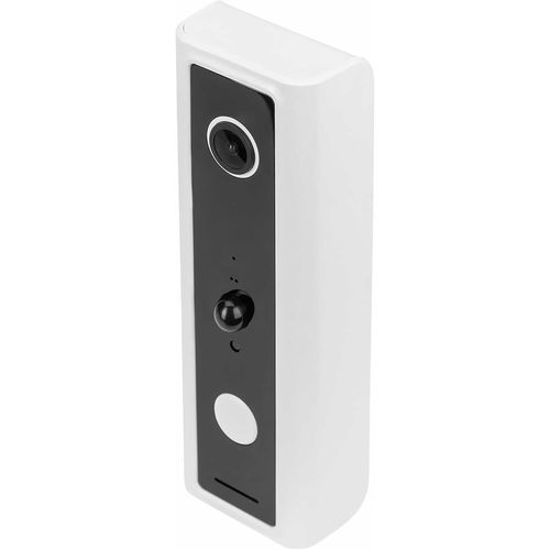 CLOUDDS_Caméra De Porte Intelligente Full Hd Avec Détecteur De Mouvement Pir,Fonctionnement Sur Batterie + Commande Vocale