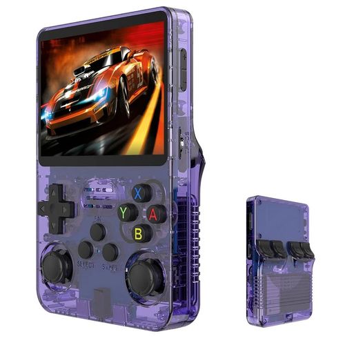 Console Rétro Portable Transparente Multi Emulateurs Ultra Stylée