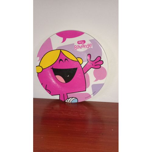 Madame Bavarde Assiette Plastorex