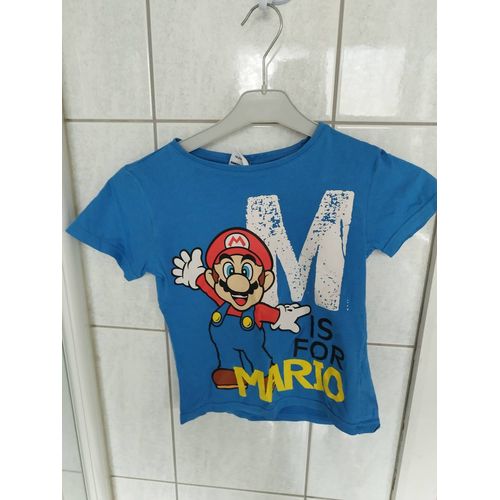 T Shirt Mario Bros 8 Ans