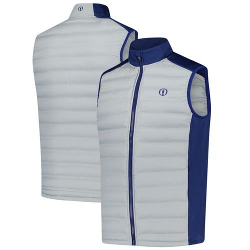 Gilet The Open Collection Panel Quilt - Gris/Bleu