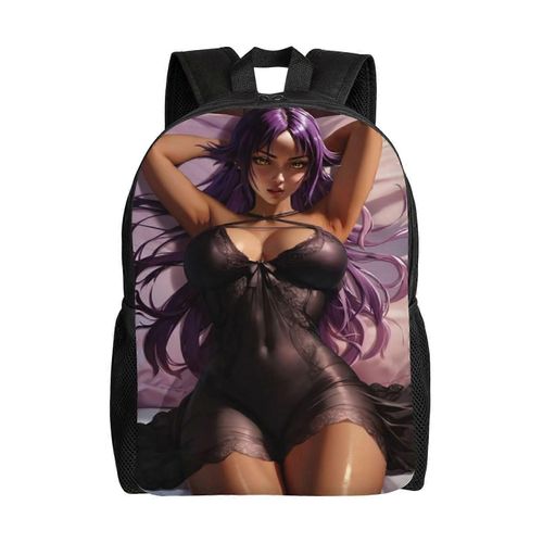Sac à dos Shihouin Yoruichi Anime, sacs de voyage imprimés en 3D, sacs à dos décontractés - SYS756