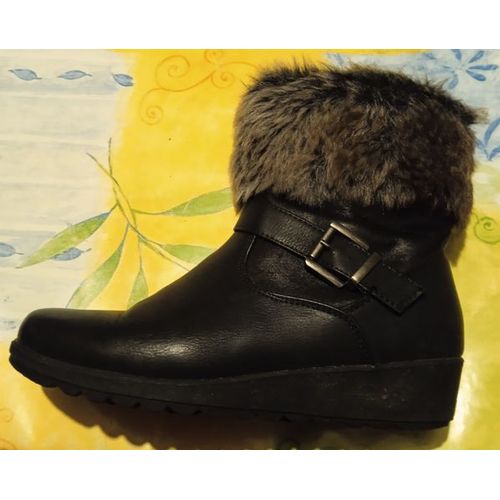 Bottines Femme - " Tissaïa " - Fourrées - Taille 37