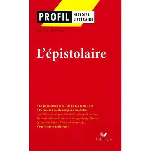 Profil - L'épistolaire