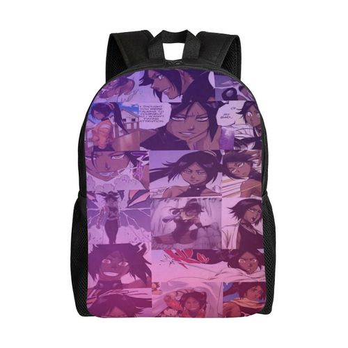 Sac à dos Shihouin Yoruichi Anime, sacs de voyage imprimés en 3D, sacs à dos décontractés - SYS420