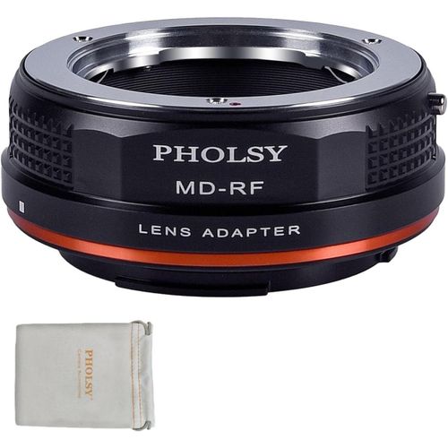 Manuelle Bague D'Adaptation Pour Objectifs: Compatible Avec Les Objectifs Minolta Rokkor Md (Mc/Sr) Et Les Boîtiers Appareils Photo Canon Rf (Eos R-Type), Md Vers Rf[HDM5235873]