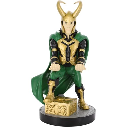 Figurine Gaming Loki - Accessoire Support Pour Manette Ou Smartphone Câble Usb Inclus - 20 Cm[Hdm5234709]