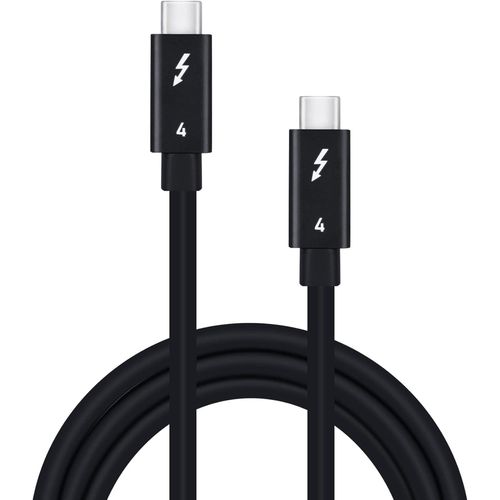 1M Câble Thunderbolt 4 Type-C 100W (20V/5A) 40 Gbps (5 Go/S) Prise En Charge De La Vidéo Simple 8K@60Hz Et Double 4K@60Hz Pour Les Périphérique Usb4.0 Ou Usb-C/Mac/Imac/Laptop/Pc/S[HDM5234534]