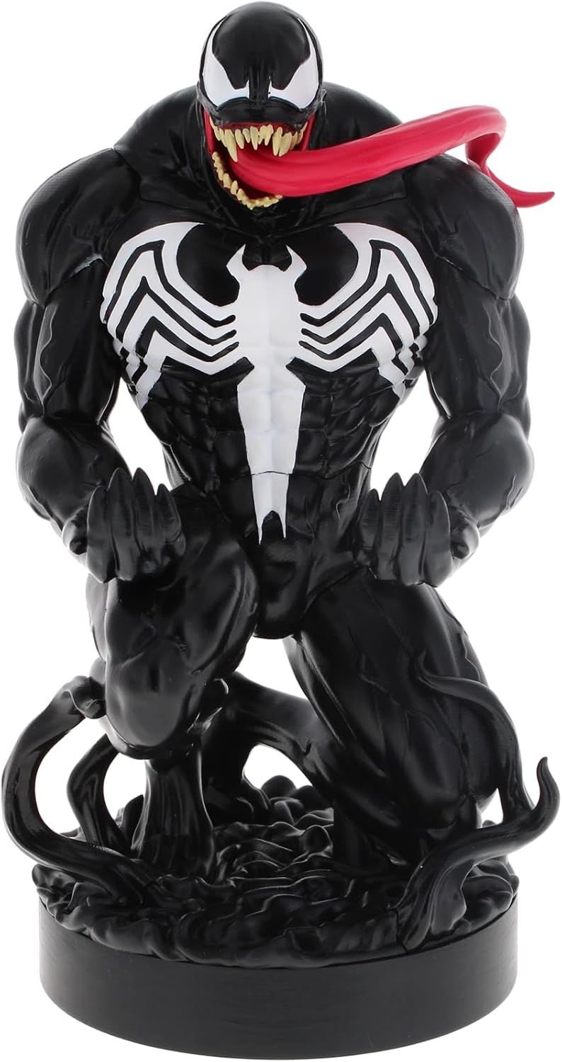 Cable Guys Comics Venom Support D'accessoires De Jeu Et De Téléphone Pour La Plupart Des Manettes (Xbox, Play Station, Nintendo Switch) Et Téléphone[Hdm5234712]